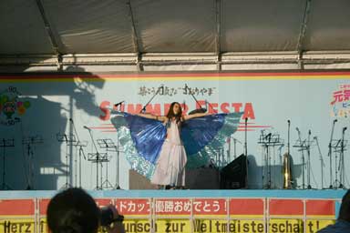 サマーフェスタ in KORIYAMA 2014/ベリーダンスのステージ
