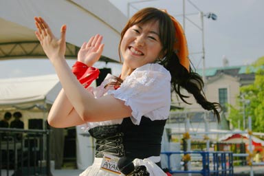 オオサカオクトーバーフェスト2014/ダンサーズのAYAKAさん 画像