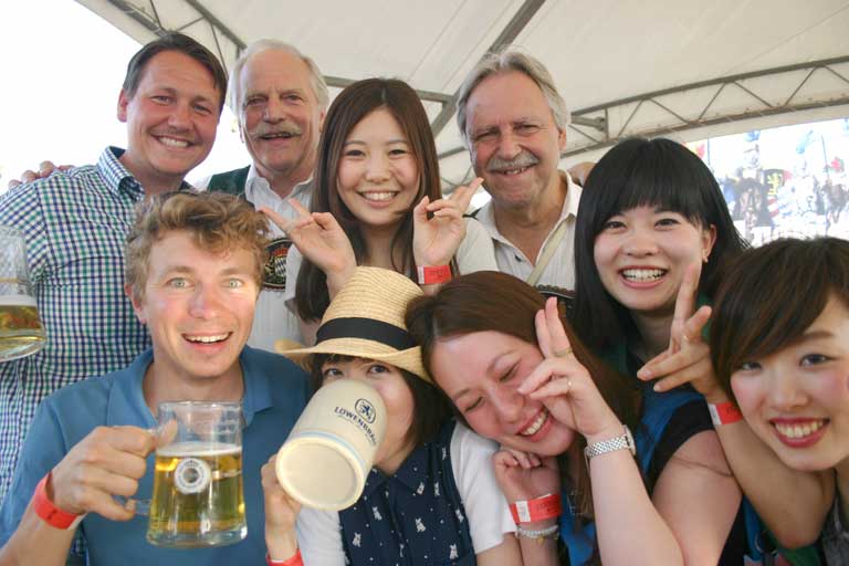 オオサカオクトーバーフェスト2015/ミュンヘンからのお客さんと国際交流 画像